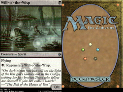 Magic the Gathering -MTG- Will-o'-the-Wisp - Image 1