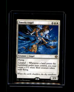 MTG Emeria Angel #21 Rare Starter Commander Decks - Image 1