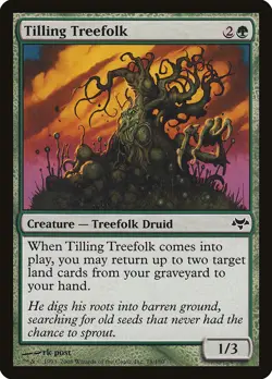 Tilling Treefolk [Eventide] Magic MTG - Image 1