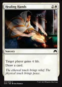 MTG - Healing Hands - Magic Origins - NM, English Magic FLAT RATE SHIP - Image 1