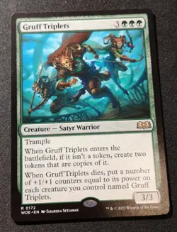 Gruff Triplets - WOE - MTG - EN - NM - 0172 - Image 1