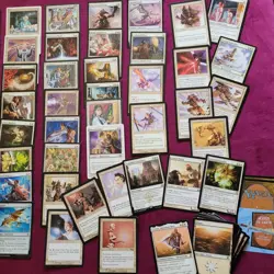 Mythic Rare Pumped Up White***CLERICS*** Tribal Custom Commander Magic Deck MTG - Image 2