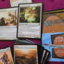 Mythic Rare Pumped Up White***CLERICS*** Tribal Custom Commander Magic Deck MTG - Image 4