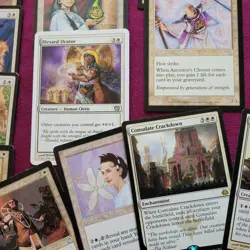 Mythic Rare Pumped Up White***CLERICS*** Tribal Custom Commander Magic Deck MTG - Image 5