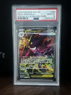 Pokemon Mega Gengar ex Ascended Heroes Special Illustration Rare Holo PSA 10 - Image 3