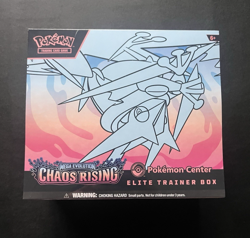Chaos Rising Pokemon Center ETB Elite Trainer Box - Image 1