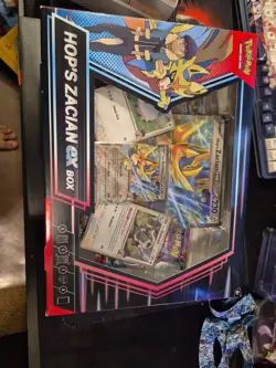 Pokemon TCG: Hop’s Zacian ex Box - Sealed New - Promos and 4 Booster Packs - Image 1