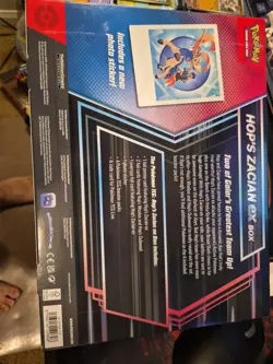Pokemon TCG: Hop’s Zacian ex Box - Sealed New - Promos and 4 Booster Packs - Image 2