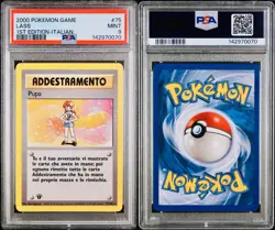 POKEMON PSA 9 ADDESTRAMENTO PUPA 75/102 SET BASE 1st PRIMA EDIZIONE ITALIANO - Image 3