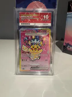 Pokemon Ascended Heroes (eng)- Pikachu SIR- ACE 10- Perfect Sub-Grades- - Image 1