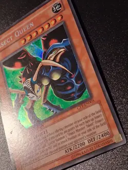 Yu-Gi-Oh Insect Queen CT1 Secret Rare LP - Image 3