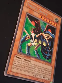 Yu-Gi-Oh Insect Queen CT1 Secret Rare LP - Image 4