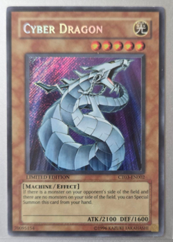 Yu-Gi-Oh | CYBER DRAGON CT03-EN002 | 2006 Collectors Tin Limited Edition NM - Image 1