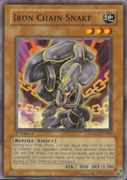 3 x Iron Chain Snake - CSOC-EN018 - Common - Unlimited Edition Near Mint, Englis - Image 1