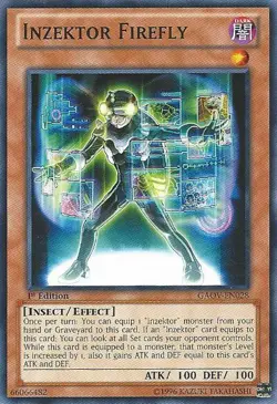 3 x Inzektor Firefly - GAOV-EN028 - Common - Unlimited Edition Near Mint, Englis - Image 1