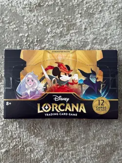 Disney Lorcana First Chapter Booster Box | FACTORY SEALED | TRUSTED UK SELLER - Image 1