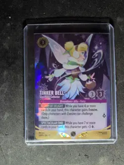 Tinker Bell - Snowflake Collector (Foil Store Championship) Disney Lorcana - Image 3