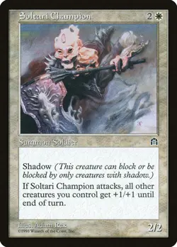 Soltari Champion [Stronghold] Magic MTG - Image 1