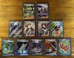 Special Illustration Rare/Full Art Trainer Pokemon Card Lot From Various Sets - Image 1