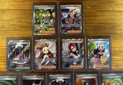 Special Illustration Rare/Full Art Trainer Pokemon Card Lot From Various Sets - Image 2
