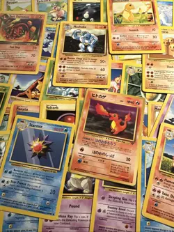 Pokemon Bulk Japanese/English 80 Card Rocket Gym Heroes Base set Vintage Lot L - Image 3