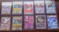 Ascended Heroes Mixed Card Lot Ex's, Full Art, Trainer x11 Cards - Image 1