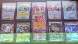 Ascended Heroes Mixed Card Lot Ex's, Full Art, Trainer x11 Cards - Image 2
