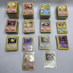 Huge Collection Bulk Lot of 1000+ Pokemon Cards Vintage ALL WOTC DAMAGED! - Image 1