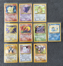 Pokemon TCG 1999 Holo Rare Card Lot – 10 Vintage WOTC Cards Base/Jungle/Fossil - Image 1