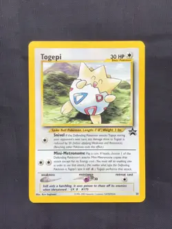 Pokemon Cards: Wizards Black Star Promo: Togepi 30 - Image 1
