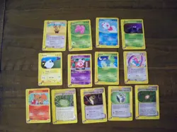 Vintage Pokemon Aquapolis Lot 13 Cards Holo Rare Uncommons Commons - Image 1