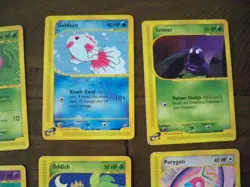Vintage Pokemon Aquapolis Lot 13 Cards Holo Rare Uncommons Commons - Image 3
