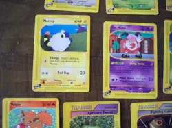 Vintage Pokemon Aquapolis Lot 13 Cards Holo Rare Uncommons Commons - Image 4