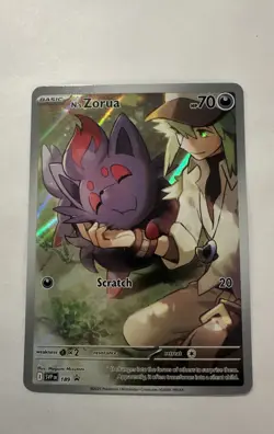 N's Zorua 189 Sv: Scarlet & Violet Promo Cards Holo - Image 1