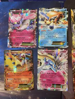 Lot Of 16 EX / Break Holo Pokemon Cards - Image 2
