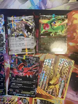 Lot Of 16 EX / Break Holo Pokemon Cards - Image 4