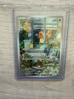 Pokemon TCG Obsidian Flames Charmander Promo Card SVPEN044 Near Mint Condition - Image 3