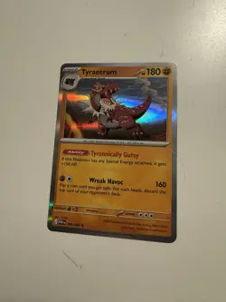 Pokemon TCG Tyrantrum 45/88 Perfect Order Holo Card - Image 1