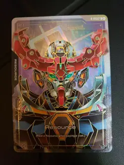 Gundam TCG Card Game Dual Impact Foil Resource GD02 R-015 C++ - Image 1