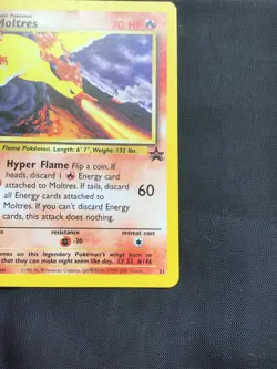 Pokemon Cards: Wizards Black Star Promo: Moltres 21 - Image 4