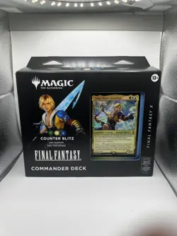 Magic the Gathering Final Fantasy X Commander Deck Counter Blitz Tidus Sealed - Image 1