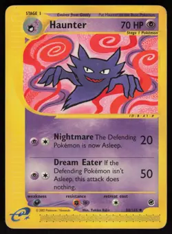 E-Reader Haunter 080/165 Expedition Pokemon TCG Card - Image 1