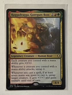 Raggadragga, Goreguts Boss Battle for Baldur's Gate NM-Mint Non-Foil - Image 1