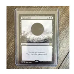 Wizards of the Coast Damnation Double Masters 2022 #73 Rare Black Sorcery - Image 1