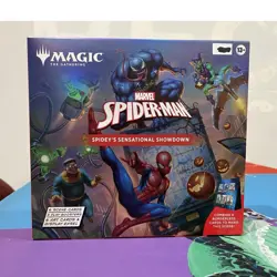 Magic: The Gathering Marvel Spider-Man Spidey’s Showdown Box Foil Borderless New - Image 1