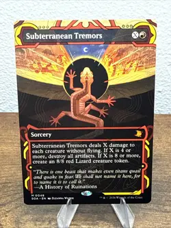 Subterranean Tremors Secrets of Strixhaven: Mystical Archive Regular MTG - Image 1