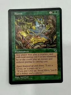 1x MTG Magic The Gathering TCG Aluren Tempest - Image 1