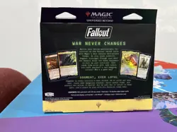 MTG Universes Beyond: Fallout Commander Deck War Never Changes Dogmeat New - Image 2