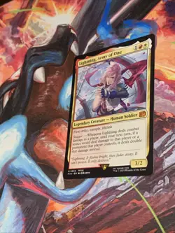 Magic MTG Final Fantasy Lightning, Army of One Mythic Rare Non-Foil - Mint - Image 2