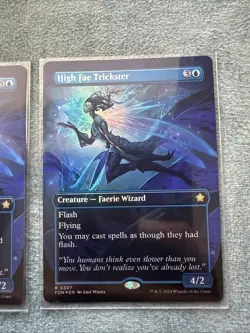 High Fae Trickster (Borderless) Foundations Foil Near Mint - Image 1